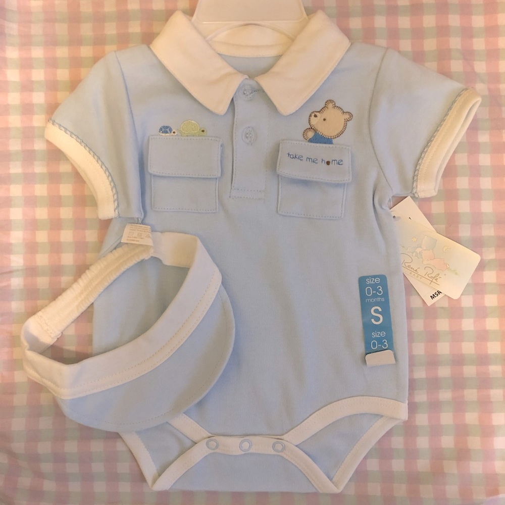 Baby Boy Shirt with Cap